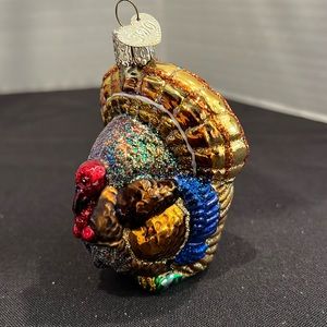 OLD WORLD CHRISTMAS
ORNAMENT TOM TURKEY 2003
THANKSGIVING AUTUMN BIRD
HOLIDAY